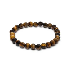 Armband voor brede pols met tijgeroog