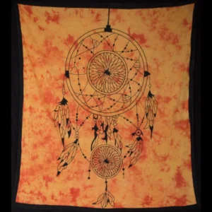 Grand Foulard 040 dromenvanger oranjegeel