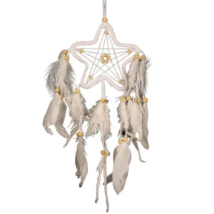 Dromenvanger witte ster 12 cm
