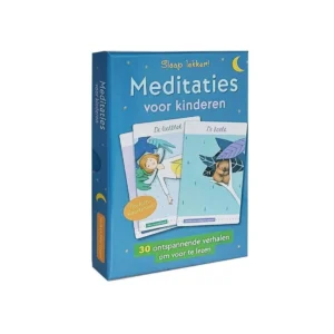 Boek en kaarten meditaties voor kinderen