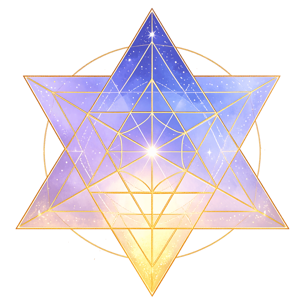 Merkaba (stertetraëder) symbool