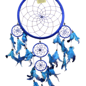 Dromenvanger blauw 22 cm – alleen veren